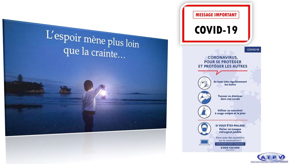 COVID-19: L'EQUIPE ATPV RESTE MOBILISEE