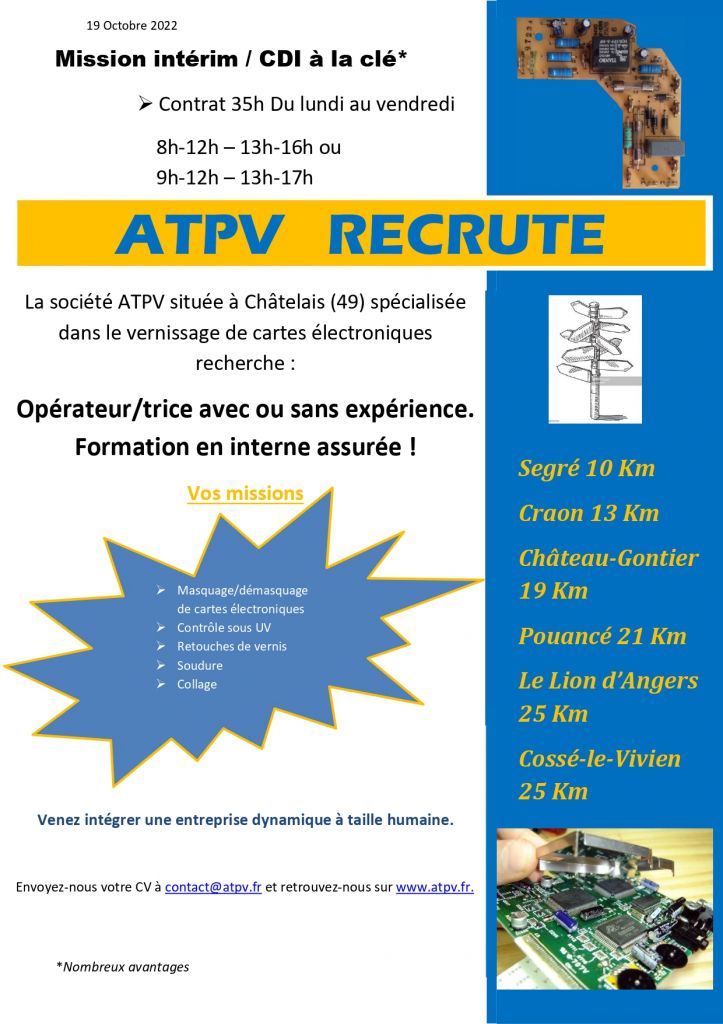 ATPV RECRUTE